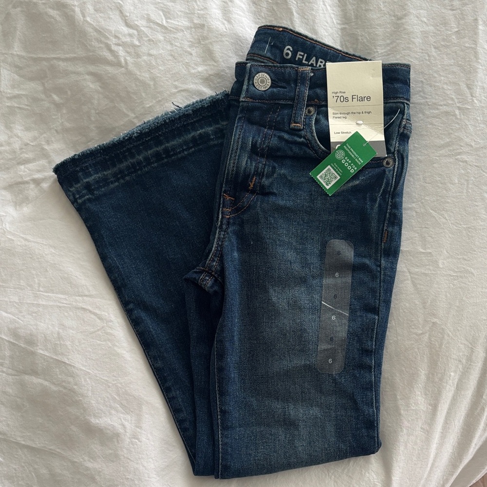 GAP 70s Flare Jeans in Indigo